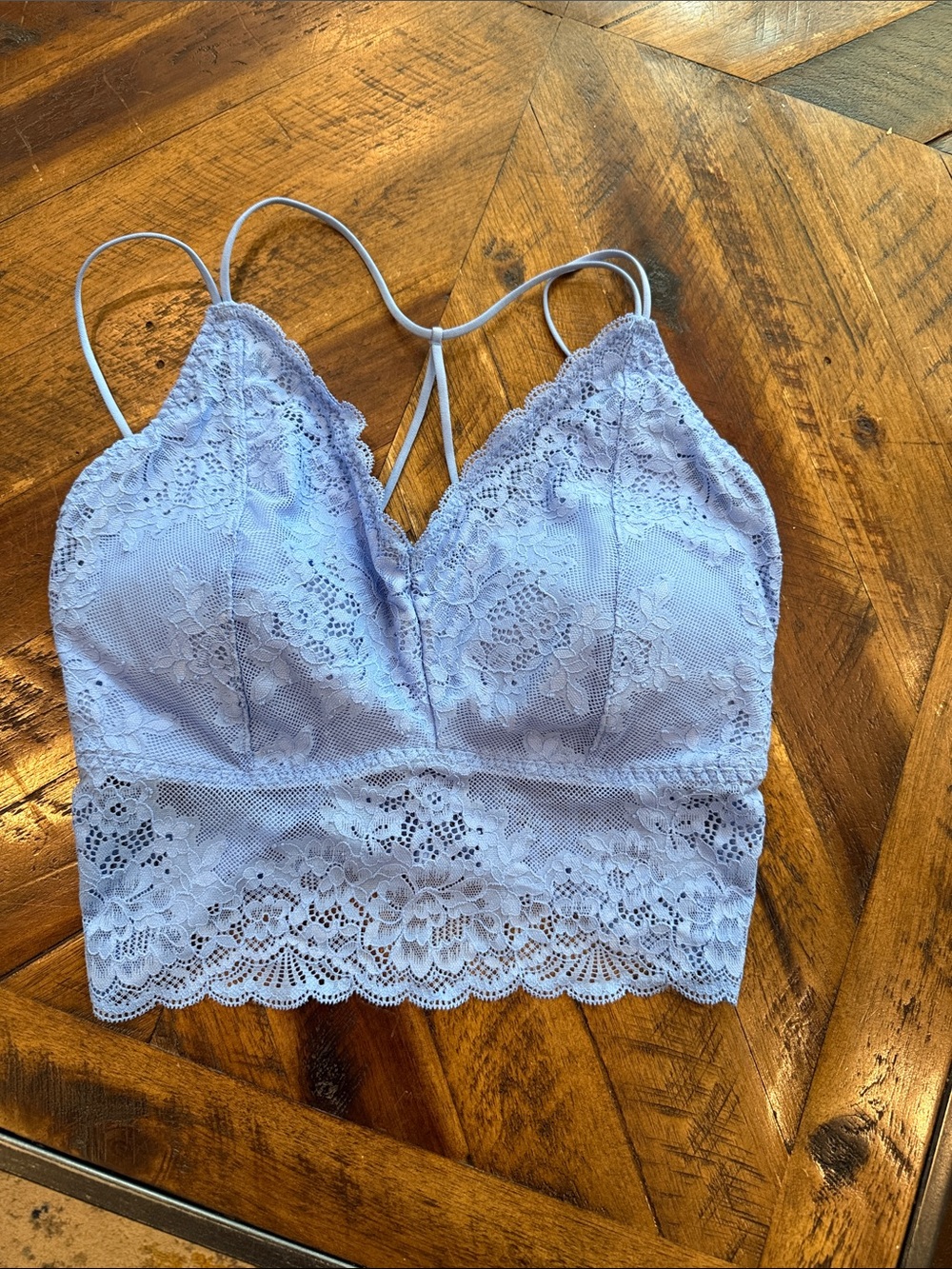 Gilly Hicks Lavender Lace Bralette Cami
